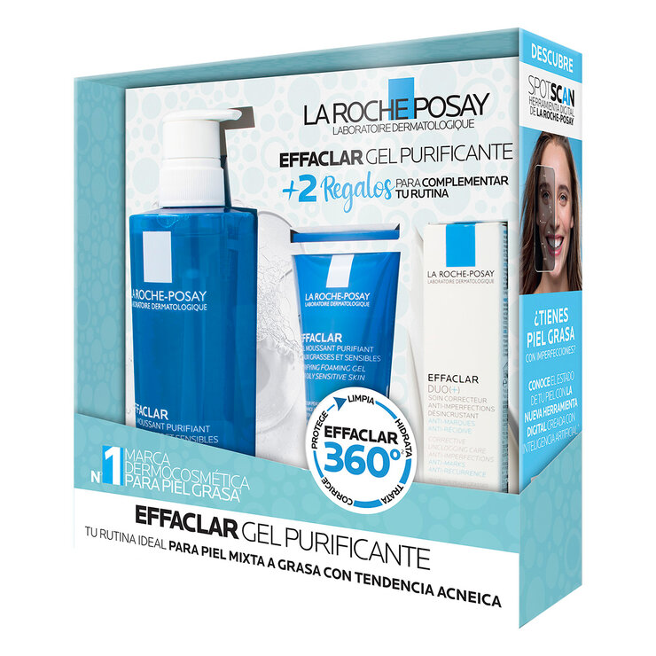 Kit Effaclar, Gel Limpieza 400ml + Mini 50ml + Effaclar Duo 15ml — Imagen 2 de 3