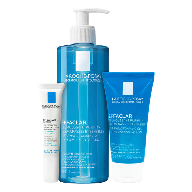 Kit Effaclar, Gel Limpieza 400ml + Mini 50ml + Effaclar Duo 15ml — Imagen 1 de 3