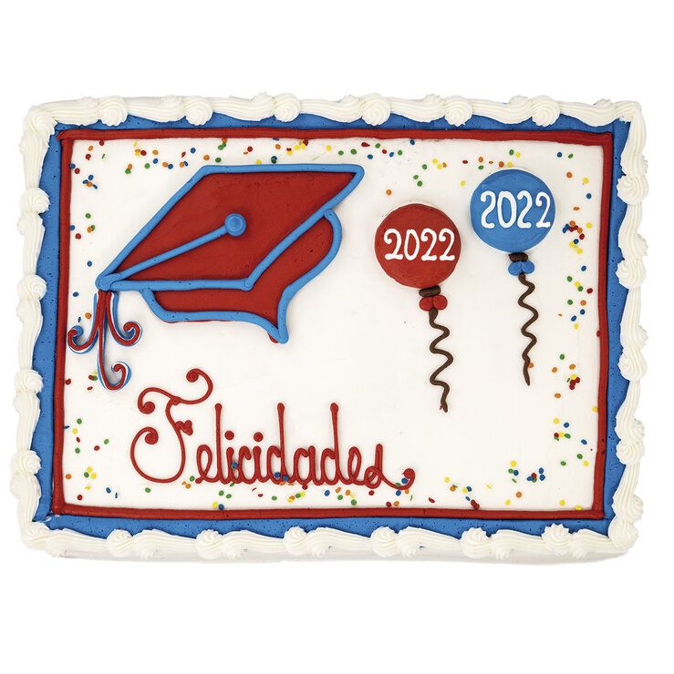 Kirkland Signature Media Plancha de Pastel con Decoración para Graduación