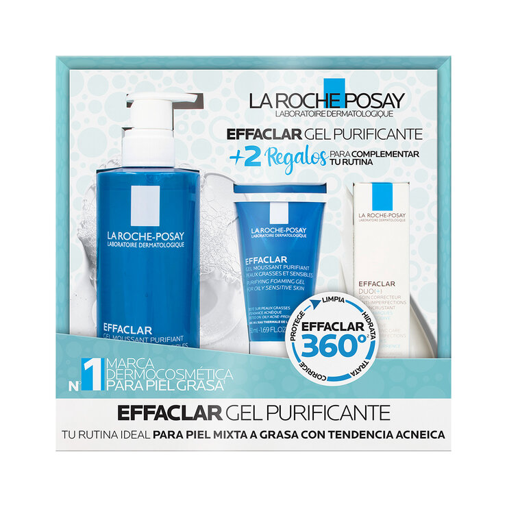 Kit Effaclar, Gel Limpieza 400ml + Mini 50ml + Effaclar Duo 15ml — Imagen 3 de 3