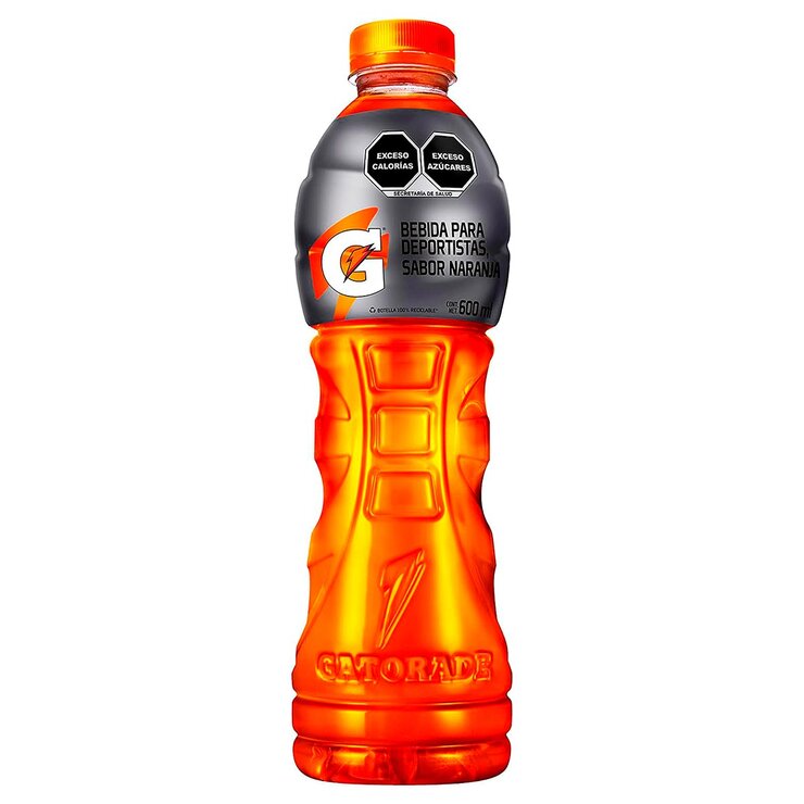 Gatorade sabor Naranja 6 botellas de 600 ml — Imagen 3 de 3