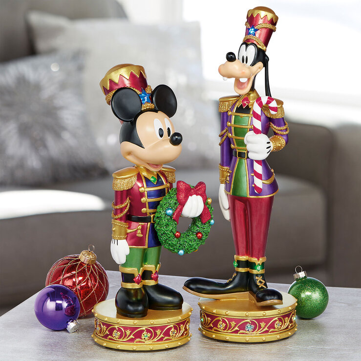 Cascanueces Navideños Goofy y Mickey con Luces y Música  — Imagen 1 de 4