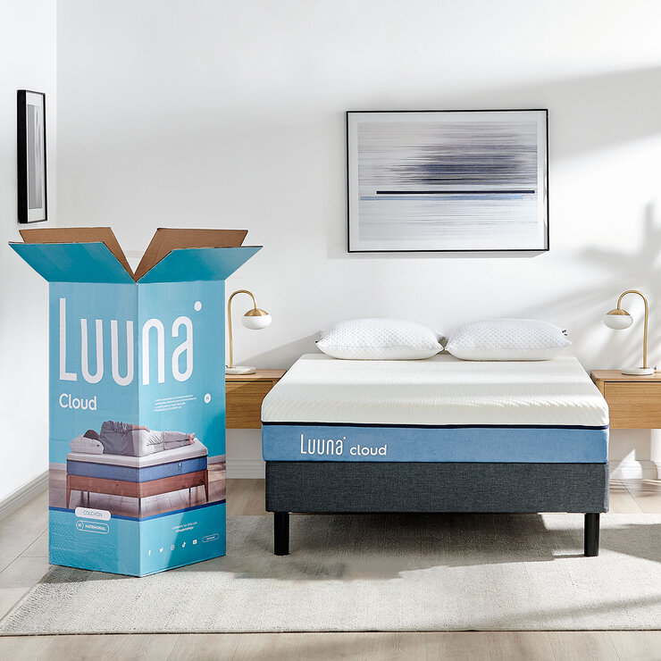 Luuna Cloud, Colchon Matrimonial, Memory Foam — Imagen 1 de 4