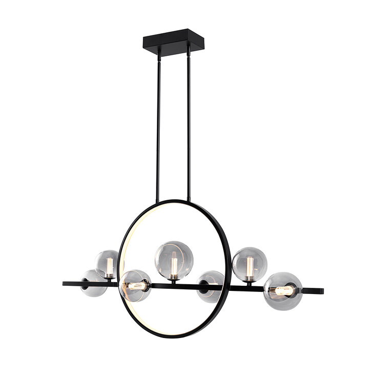 Ruee, Lámpara Colgante de 7 luces Luna — Imagen 3 de 4