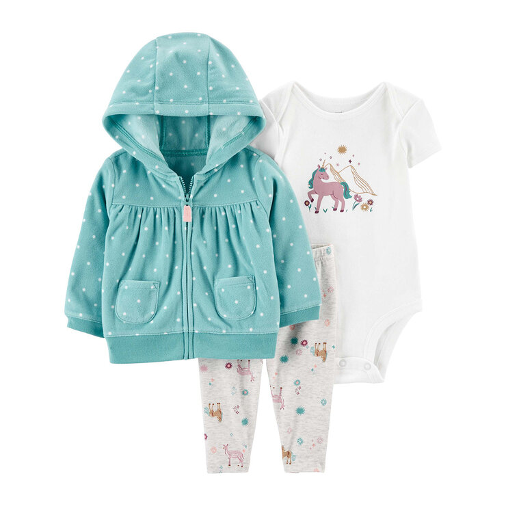 Carter's Conjunto para Bebé de 3 piezas Varias Tallas y Colores — Imagen 2 de 3