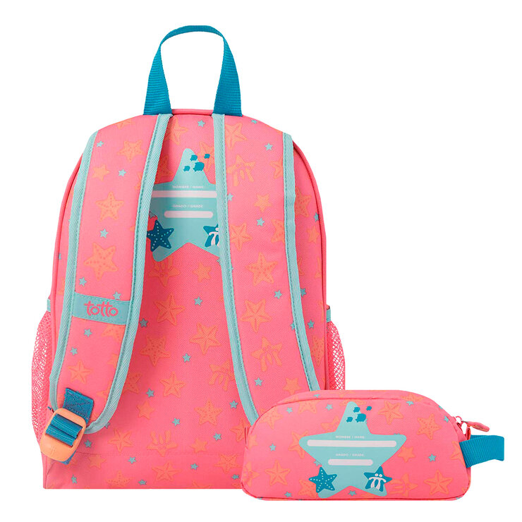 Mochila con lonchera y lapicera Jelly Belly Totto — Imagen 2 de 4