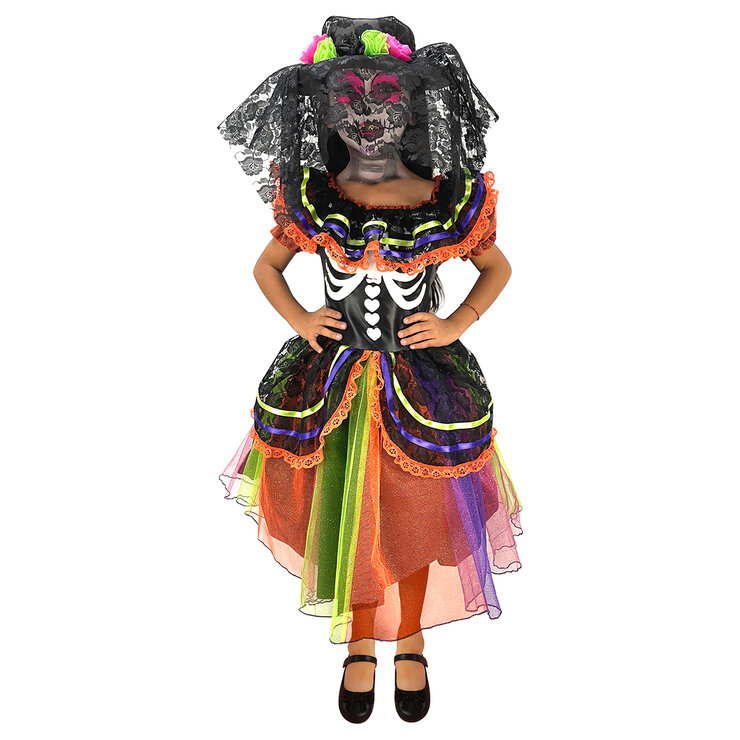 Creepy Monster Disfraz Para Niña Varios Modelos — Imagen 2 de 4