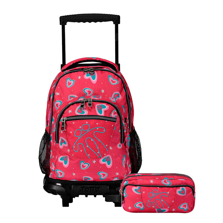 Mochila Bumper con Lapicera Agapec de Corazones Totto — Imagen 1 de 4