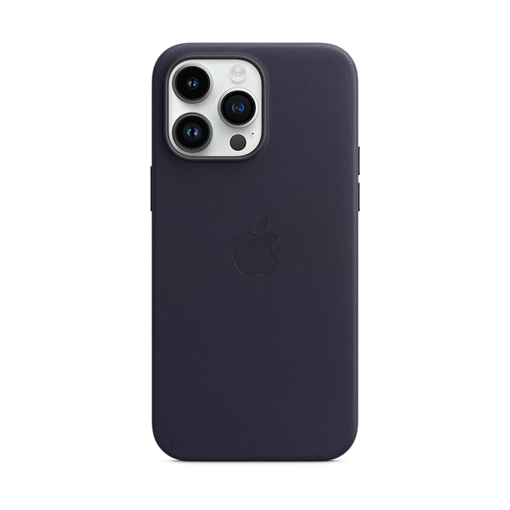 Apple Funda de piel con MagSafe para el iPhone 14 Pro Max Tinta