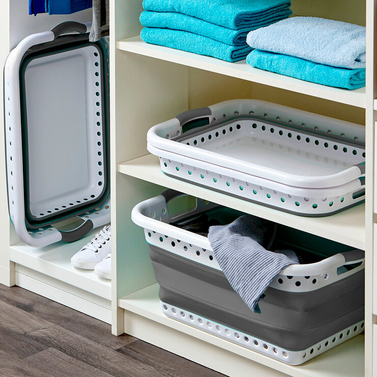 Pop Load Collapse & Store Cesto para Ropa   — Imagen 1 de 2