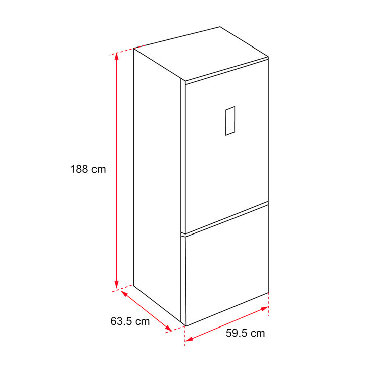 Teka Refrigerador 12´Bottom Mount — Imagen 3 de 4