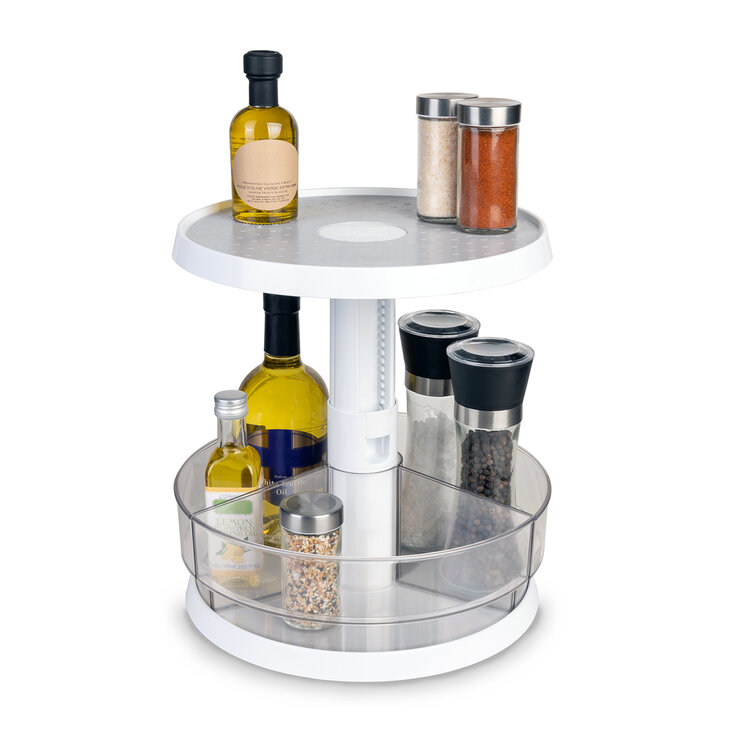 Smart Design Organizador Giratorio de 2 Niveles — Imagen 2 de 4