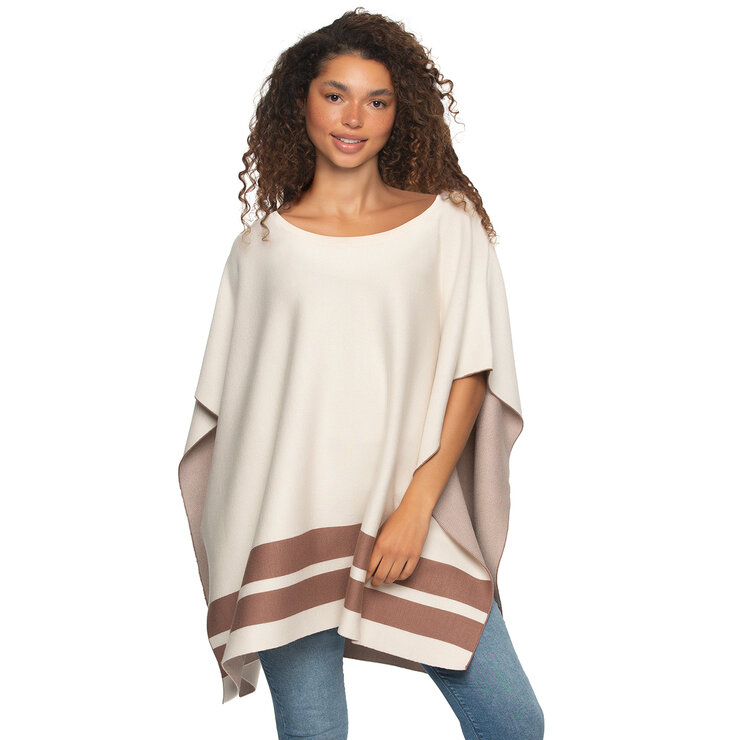 Black Bow Suéter Poncho para Dama Varios Colores — Imagen 2 de 3