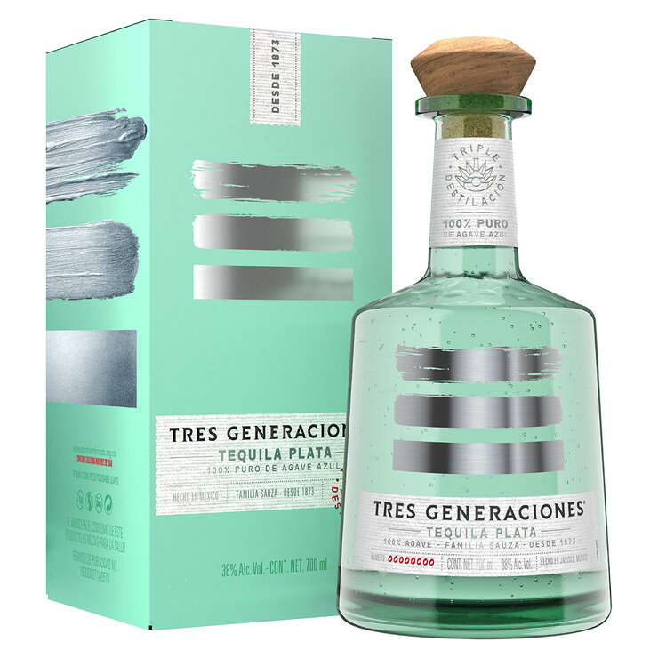 Tequila Tres Generaciones Plata 700ml — Imagen 3 de 4