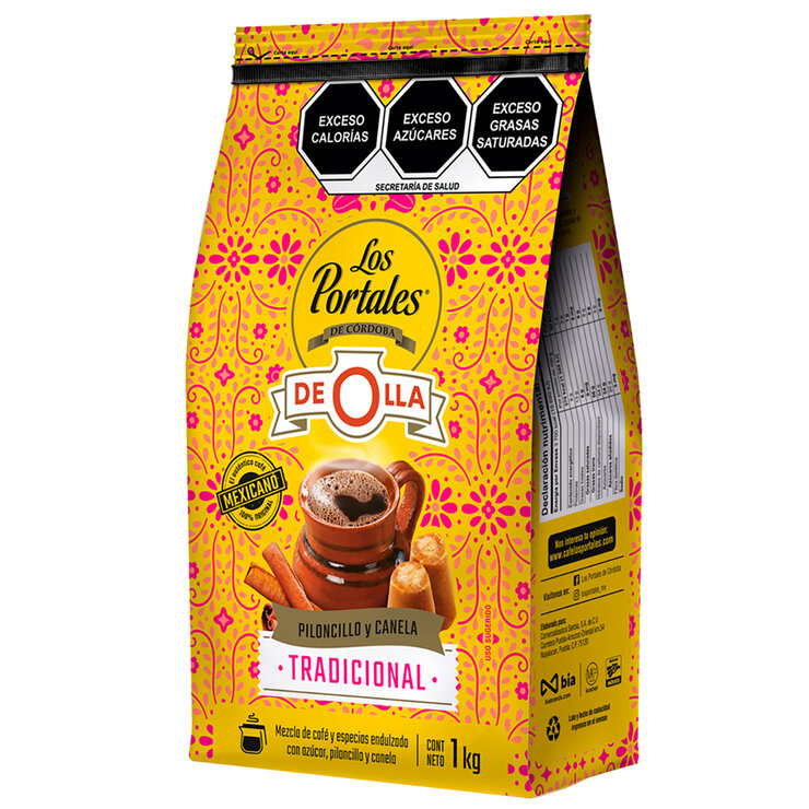 Los Portales Café Tostado y Molido de Olla 1 kg — Imagen 2 de 4