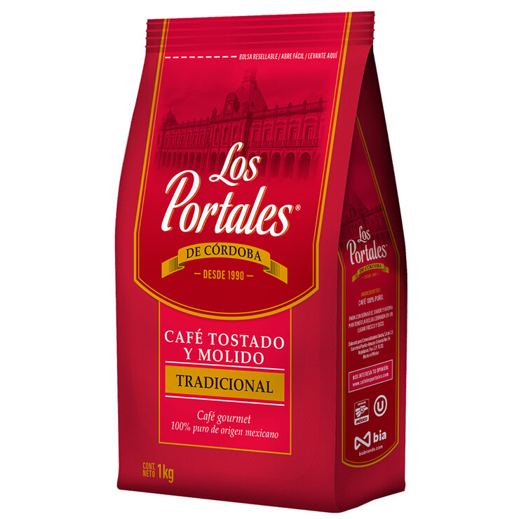 Los Portales Café Tostado y Molido 1 kg — Imagen 3 de 3