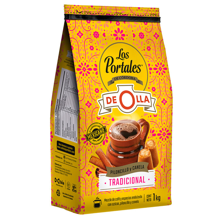 Los Portales Café Tostado y Molido de Olla 1 kg — Imagen 3 de 4