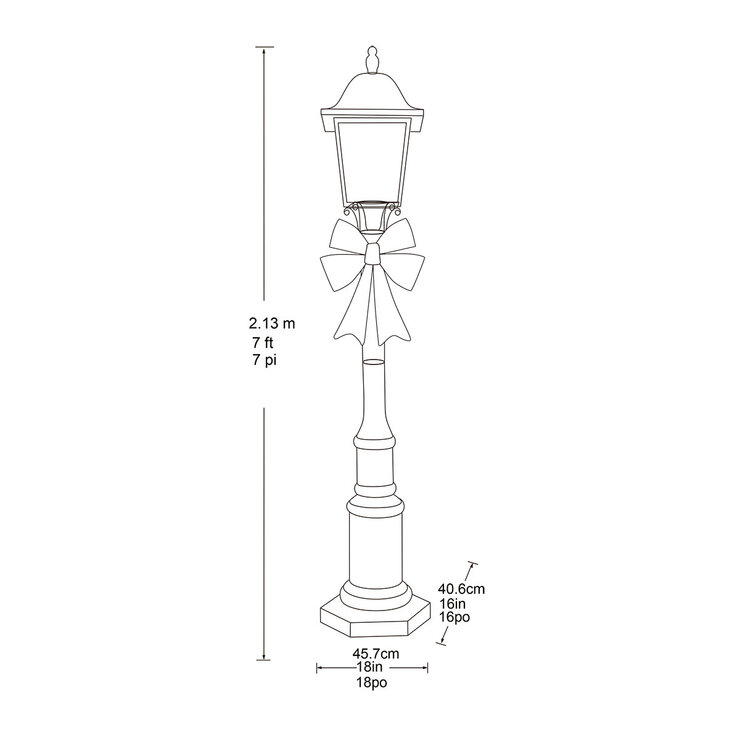 Farol con 150 luces LED 2.1m — Imagen 2 de 4