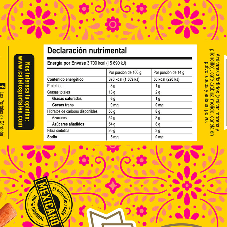 Los Portales Café Tostado y Molido de Olla 1 kg — Imagen 4 de 4