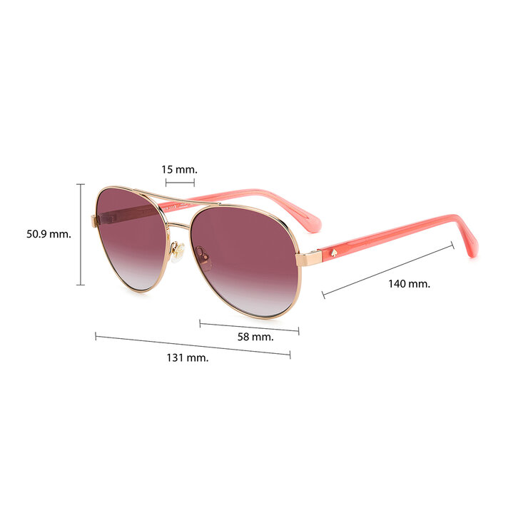 Kate Spade AVERIE/S Lentes de sol — Imagen 3 de 4