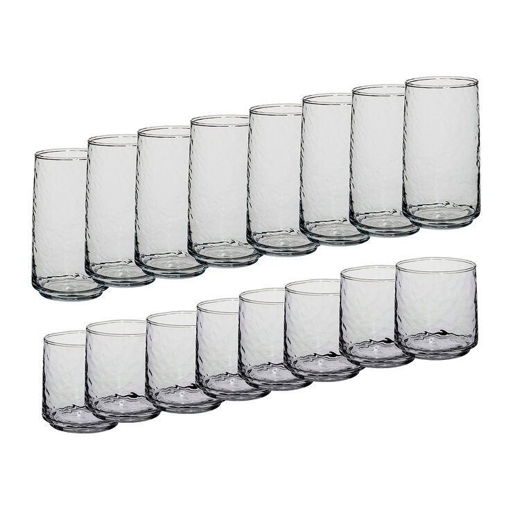 Anchor Hocking Juego de Vasos de Vidrio 16 pieza — Imagen 4 de 4