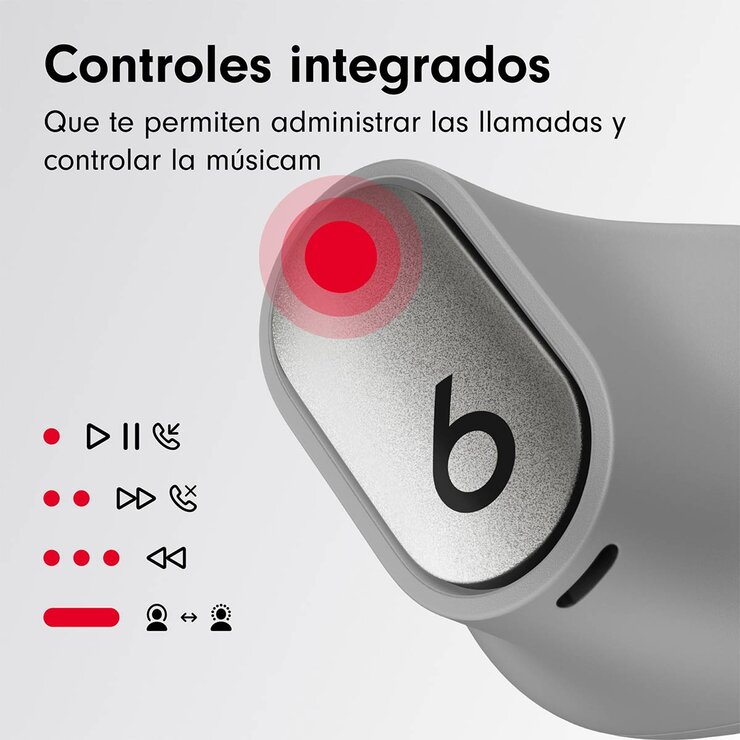 Beats Studio Buds+ Audífonos Inalámbricos Plata Cósmico — Imagen 2 de 4