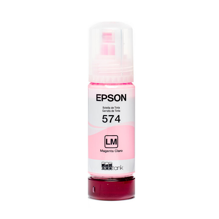 Epson Botella de Tinta Color Magenta Claro T574 — Imagen 2 de 4