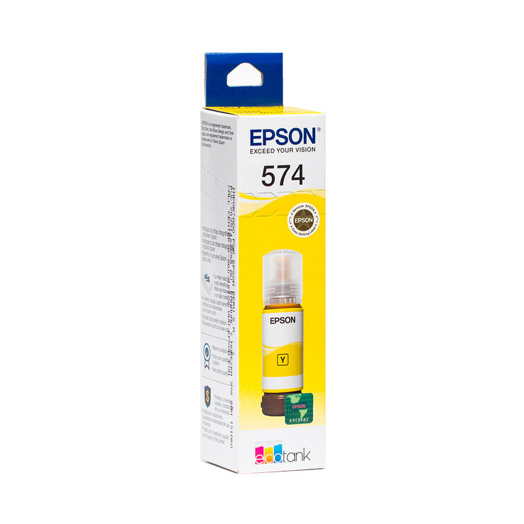 Epson Botella de Tinta Color Amarillo T574 — Imagen 2 de 4