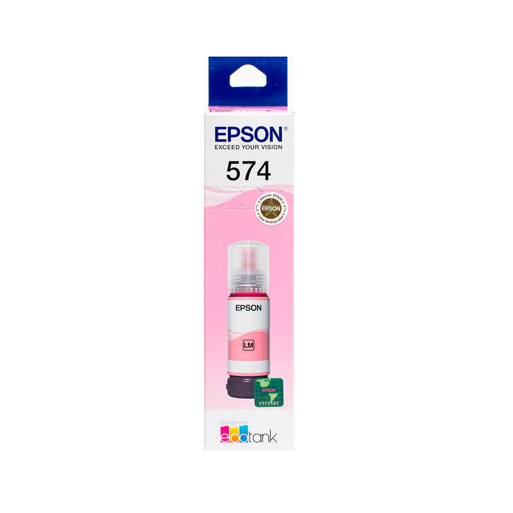 Epson Botella de Tinta Color Magenta Claro T574 — Imagen 1 de 4
