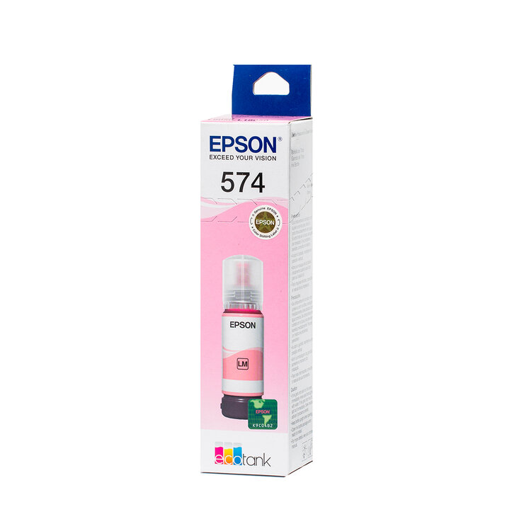 Epson Botella de Tinta Color Magenta Claro T574 — Imagen 4 de 4
