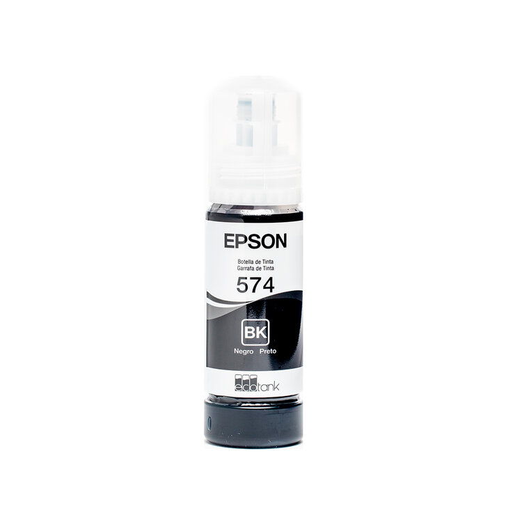 Epson Botella de Tinta Color Negro T574 — Imagen 1 de 4