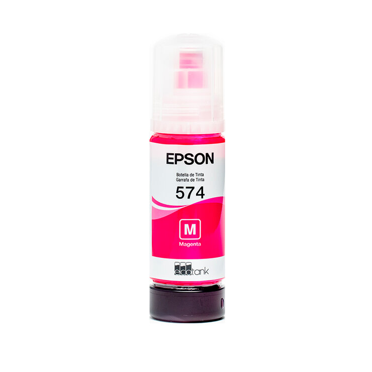 Epson Botella de Tinta Color Magenta T574 — Imagen 1 de 4