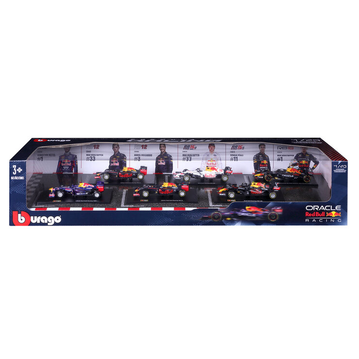 Bburago Set de 6 Autos F1 de Colección a Escala 1:43 Varios Modelos — Imagen 4 de 4