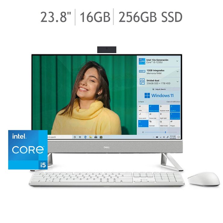 Dell AIO Inspiron 5410 23.8" Full HD Intel Core i5 12GB 256GB SSD — Imagen 1 de 4