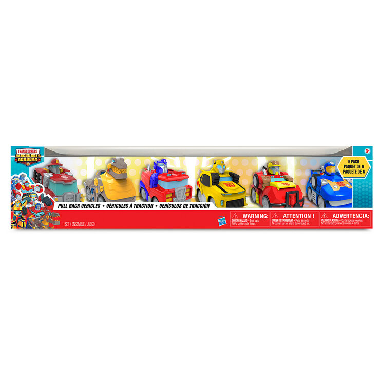 Set de 6 Vehículos de Tracción Varios Modelos — Imagen 3 de 4
