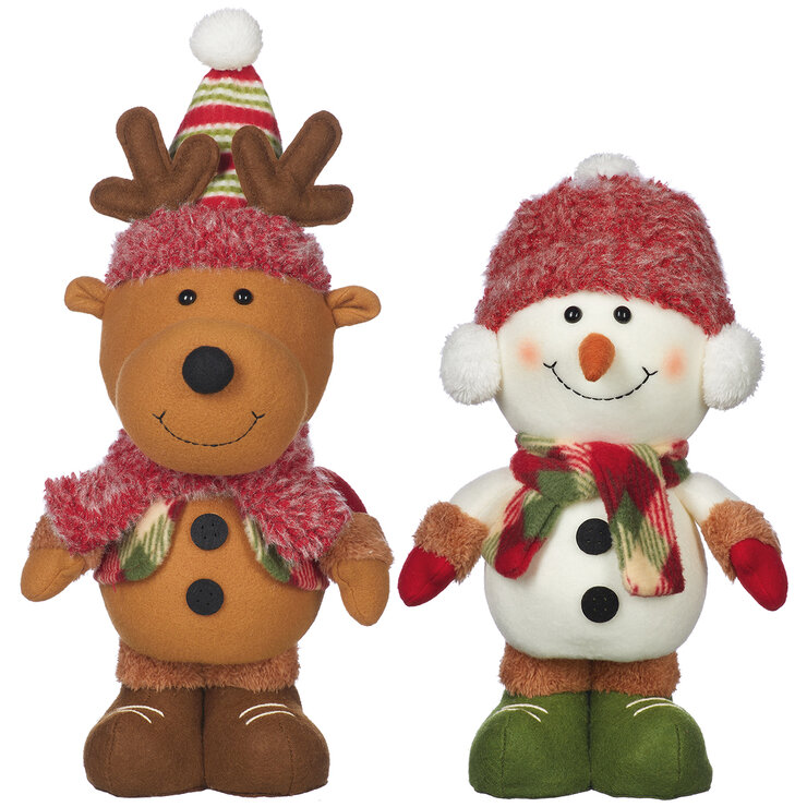 Set de 2 Figuras Festivas Varios Modelos — Imagen 4 de 4