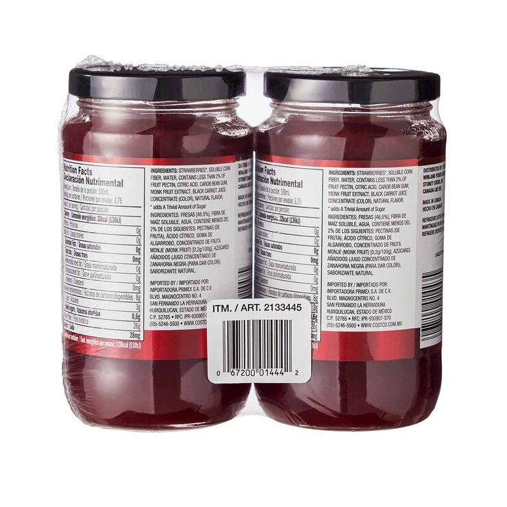 Ed Smith Mermelada de Fresa 2 pzas de 375 ml — Imagen 2 de 3