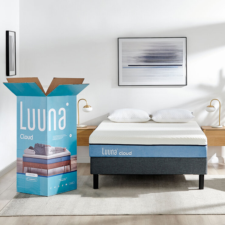 Luuna Cloud, Colchon Individual, Memory Foam — Imagen 1 de 4