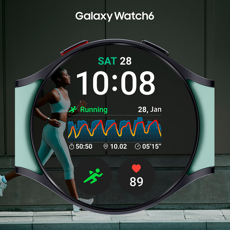 Samsung Galaxy Watch 6 40mm Grafito  — Imagen 2 de 4