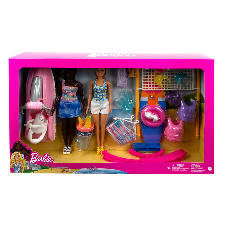 Barbie Set de Juego Amigos en la Playa  — Imagen 1 de 4