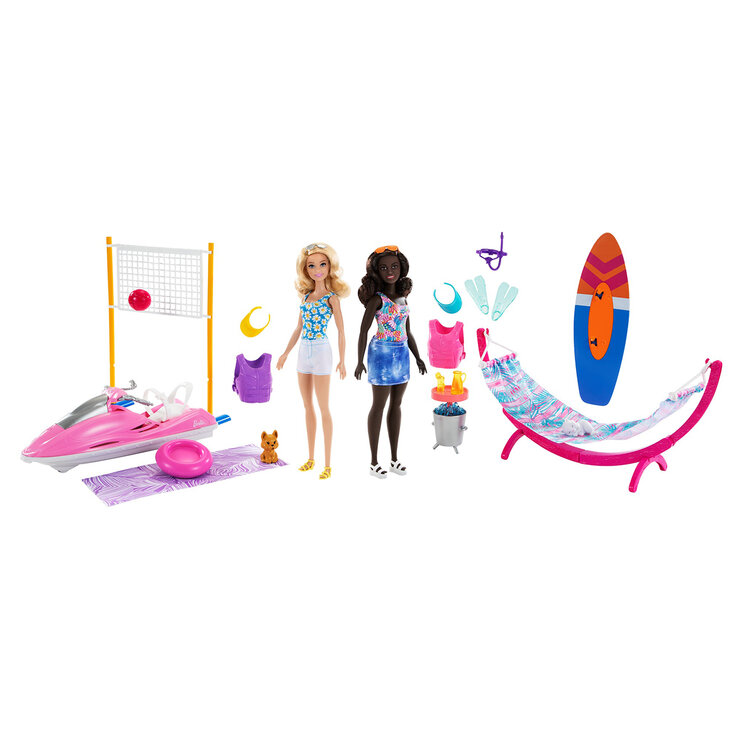 Barbie Set de Juego Amigos en la Playa  — Imagen 2 de 4