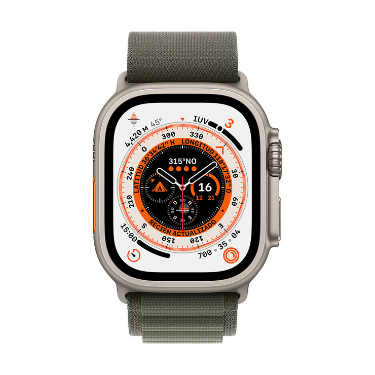 Apple Correa Alpine Verde para caja de 49mm- Mediana — Imagen 2 de 2