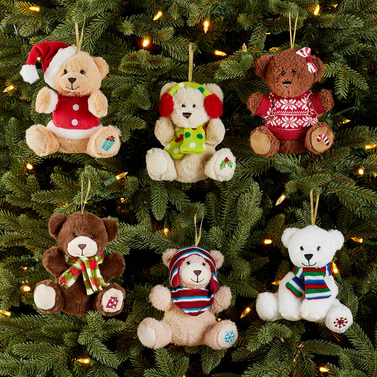 Hugfun Adornos de Peluche Navideños Varios Estilos — Imagen 1 de 4