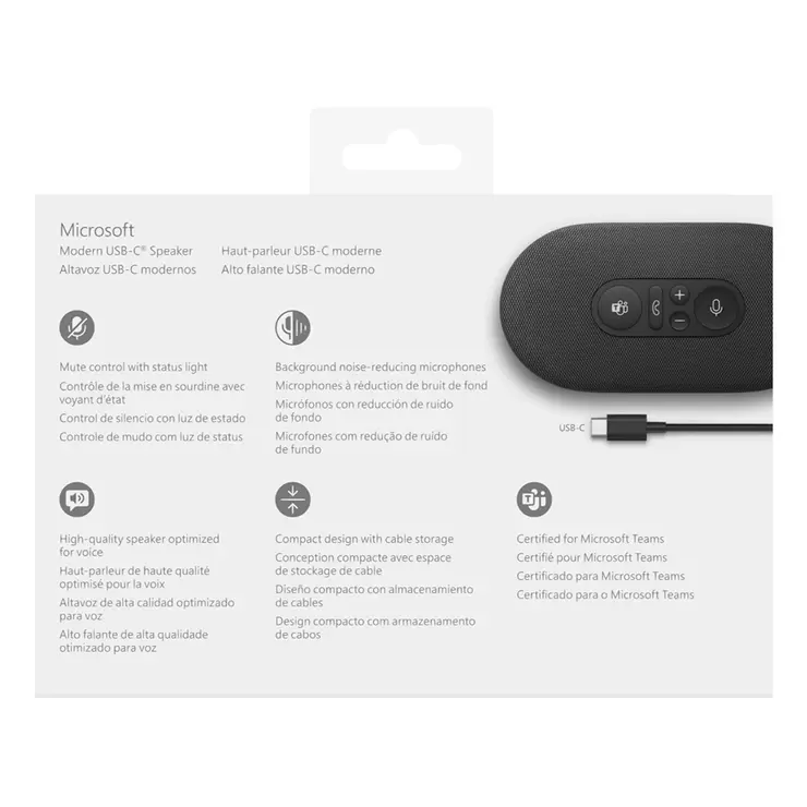 Microsoft Modern USB-C Bocina — Imagen 3 de 4