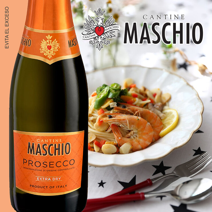 Vino Espumoso Maschio Prosecco 12 pzas de 2/200ml — Imagen 4 de 4