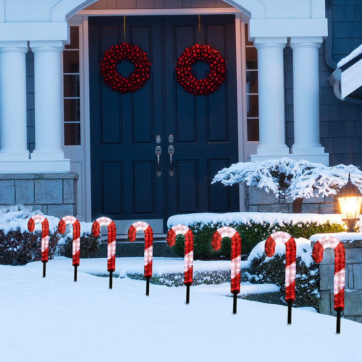 Seasonal Specialties, 8 Lámparas de Luz LED para Sendero — Imagen 1 de 4