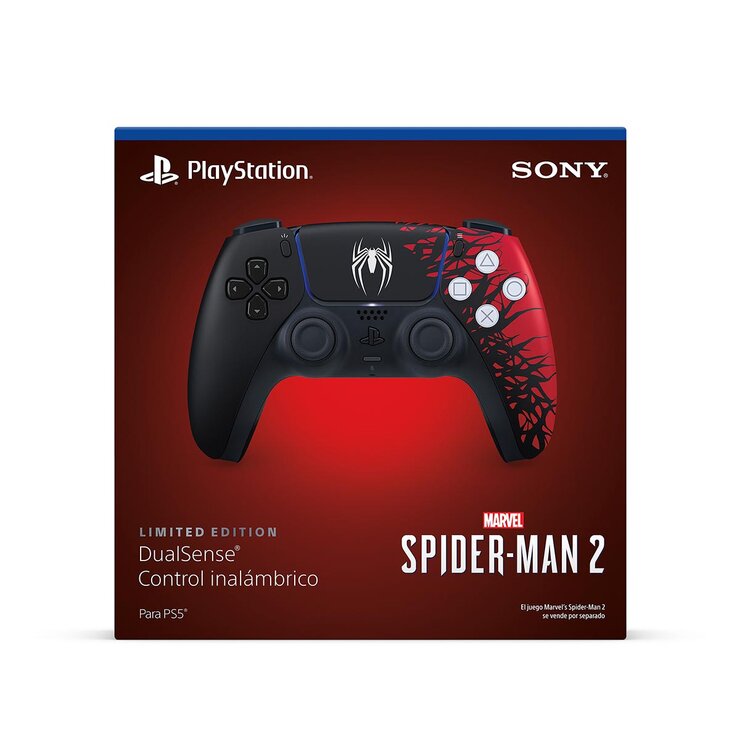 PlayStation 5: DualSense™ Control Inalámbrico - Marvel’s Spider-Man 2: Edición Limitada — Imagen 2 de 4