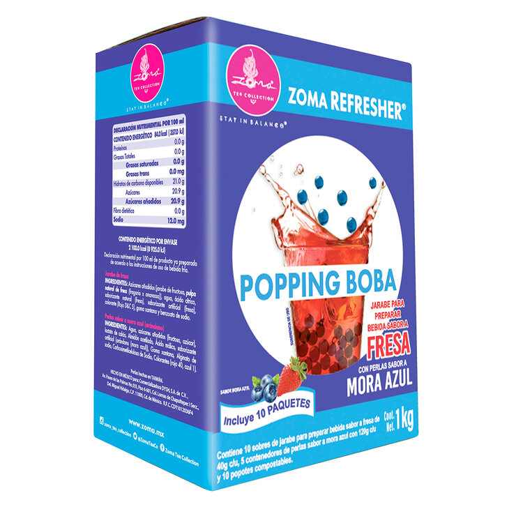 Zoma Tea Collection Refresher Popping Boba 1 kg — Imagen 3 de 4