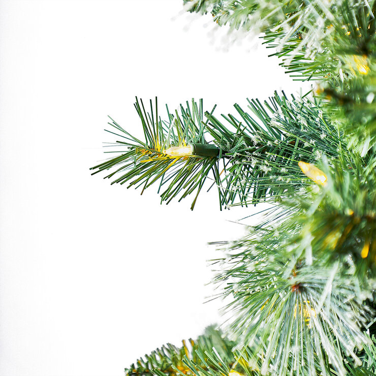 Árbol de Navidad Artificial  Pre-iluminado con 350 Luces LED Surebright   — Imagen 3 de 4