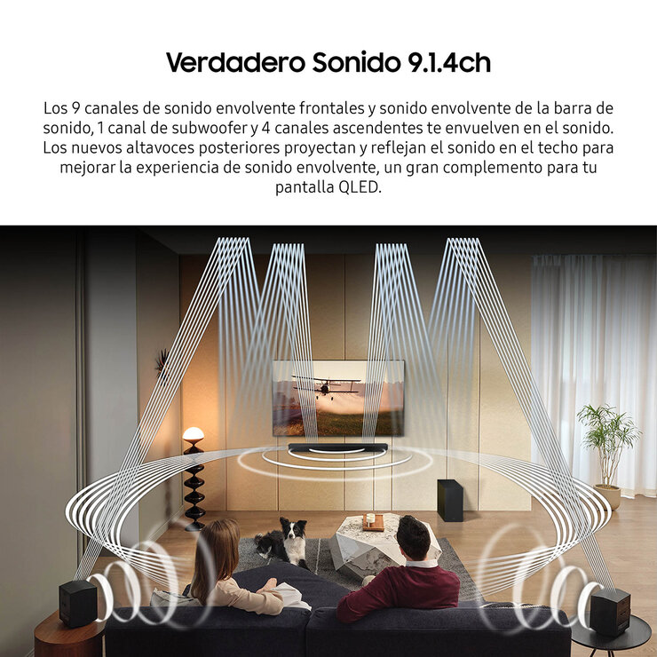 Samsung Barra de sonido 9.1.4 Canales + Subwoofer — Imagen 2 de 4